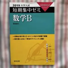 短期集中ゼミ　数学B