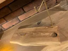 ランタンスタンド　銘木
