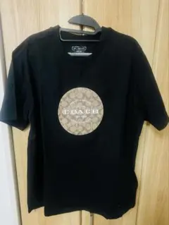 coach コーチ TシャツXL ブラック　ロゴ