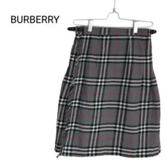 【BURBERRY】ノバチェックスカート B-225