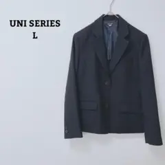 UNI SERIES　テーラードジャケット　事務服　羽織　面接　リクルート　Ｌ