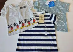 ディズニー&無印&イオンTシャツ　80サイズ3セット