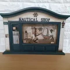 アンティーク　ミニチュア 海洋SHOP ディスプレイ