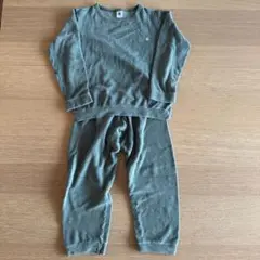 PETIT BATEAU パイル長袖パジャマ 140