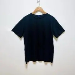 CityLAB (M) シンプル コットン 半袖 Tシャツ ブラック 春 夏 秋
