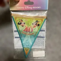東京ディズニーランド 40周年 ガーランド
