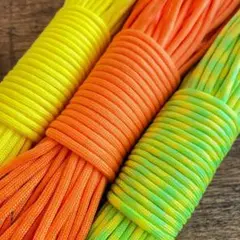 パラコード 4mm 90m(30m✕3本) アウトレット品
