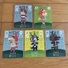 amiiboカード　5枚