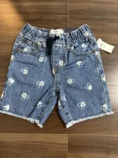 baby GAP ミッキーマウス デニムハーフパンツ 100cm