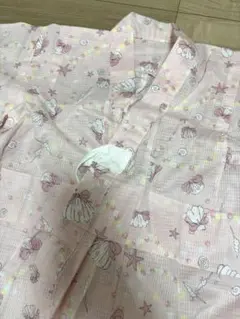 《新品》きものやまと　マーメイド柄　浴衣　110cm