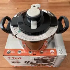 【新品未使用品】ティファール　T-fal Clipso Clair 圧力鍋 4L クリプソ ミニット （送料無料）ティファール T-fal 圧力鍋