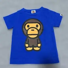 BAPE KIDS 青 Tシャツ 90