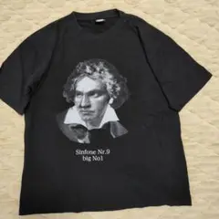 スクリーンスターズ　半袖Tシャツ　ブラック　ベートーヴェン 第九