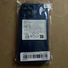 iPhone 15 ケース ダークブルー 未使用