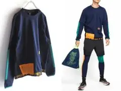 NIKE 2019AW サーマ NSP クルー BV3300 L ネイビー