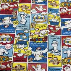 サンリオ　シナモン　プリント生地
