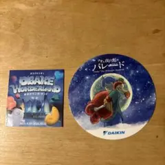 OBAKE WONDERLAND シールアオト　と夜の虹のパレードシール各一枚