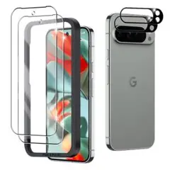 新品✨ Google Pixel 9pro XL ガラスフィルム&レンズフィルム