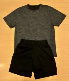 GU Tシャツとショートパンツの上下セット L グレー