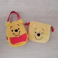 ベビーグッズ　プーさん　巾着