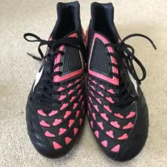 MIZUNO サッカースパイク IGNITUSイグニタス27cm相当 黒×ピンク