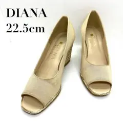 【❤️大人気❤️】DIANA ダイアナ 22.5cm ウェッジソール レース
