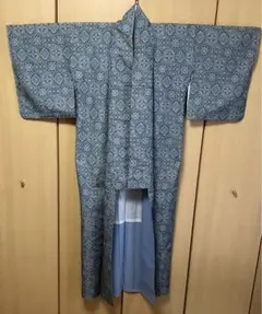【新品】特選　結城織　着物