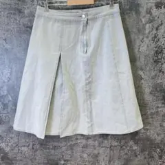 ✨BASILE28✨バジーレ28♡ミディ丈フレアスカート♡グレー♡スリット(42