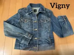 Vigny ダメージデニムジャケット 36 Gジャン