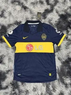 Boca Juniors Nike ポロシャツ ネイビー/イエロー L