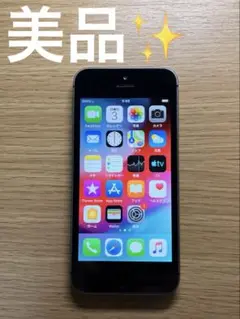iPhone5s 16GB スペースグレイ　docomo