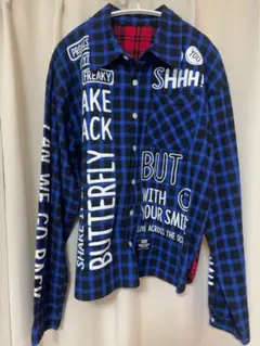 倖田來未　ライブグッズ チェックシャツ