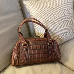 MIUMIUハンドバッグ(ミュウミュウ本革牛革鞄バッグ) お値下げ