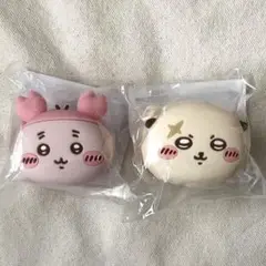 ちいかわ おかおミニシリコンポーチ 古本屋 ラッコ 2種セット