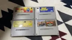 スーパーファミコン カセット4本セット