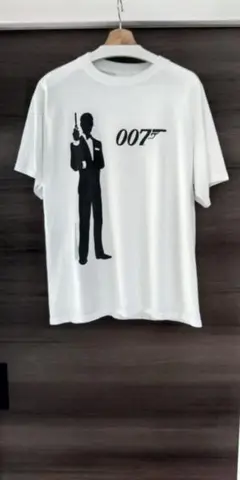 007 ビンテージtシャツ ジェームズボンド　tultex Lサイズ 90S