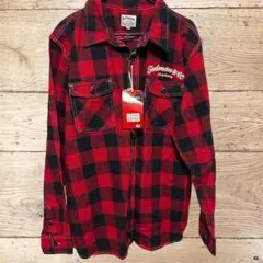 Tedman's XL レッド/ブラックチェック ネルシャツ
