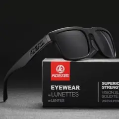 ★ラスト2点★サングラス 偏光サングラス KDEAM UV400 黒 人気