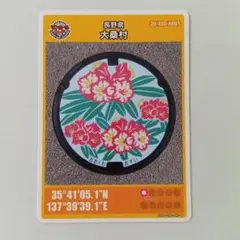 マンホールカード 大桑村