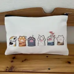ポーチ 肉球 猫