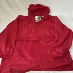 古着USA希少90s ハーフジップ　ナイロン