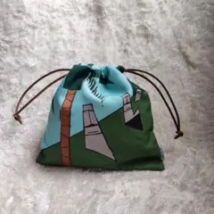 美品 LOEWE ロエベ KEN PRICE コラボ ドローストリング ポーチ