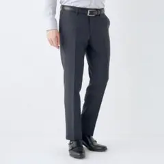 スーツセレクト73cm スラックス KSW 0タックパンツ/ネイビー×チェック