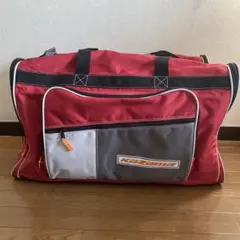 大容量 赤 ダッフルバッグ kazama