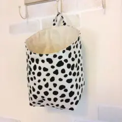 NO.617 大・布バスケット❁浮かせる収納❁ウォールポケット❁ハンドメイド
