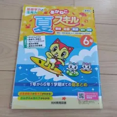 あかねこ 夏スキル 6年