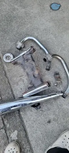 バブ ホーク用純正マフラー CB250T CB400T CB400N