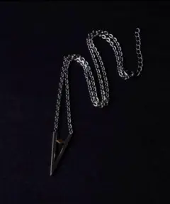 アドラー surgical stainless 「A」necklace シルバー
