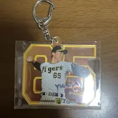 阪神タイガース 湯浅選手オーロラアクリルキーホルダー