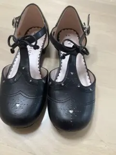 anyFAM ブラック フォーマルシューズ